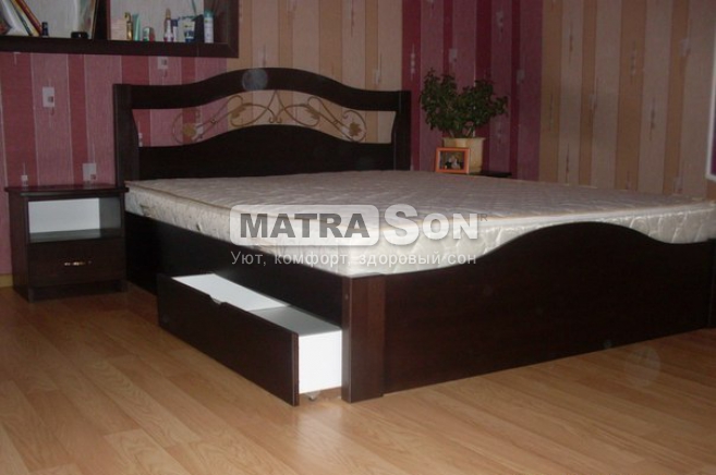 Кровать из бука с ящиками Вивьен , Фото № 7 - matrason.ua