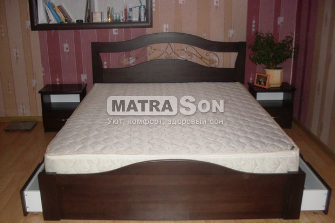 Кровать из бука с ящиками Вивьен , Фото № 10 - matrason.ua
