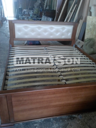 Кровать из бука с мягким изголовьем Таис+ , Фото № 8 - matrason.ua