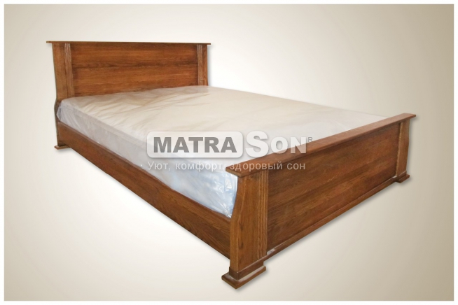 Кровать из бука с мягким изголовьем Таис+ , Фото № 4 - matrason.ua