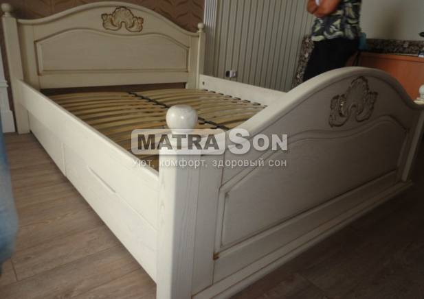 Кровать из дуба Афродита с ящиками для белья , Фото № 5 - matrason.ua
