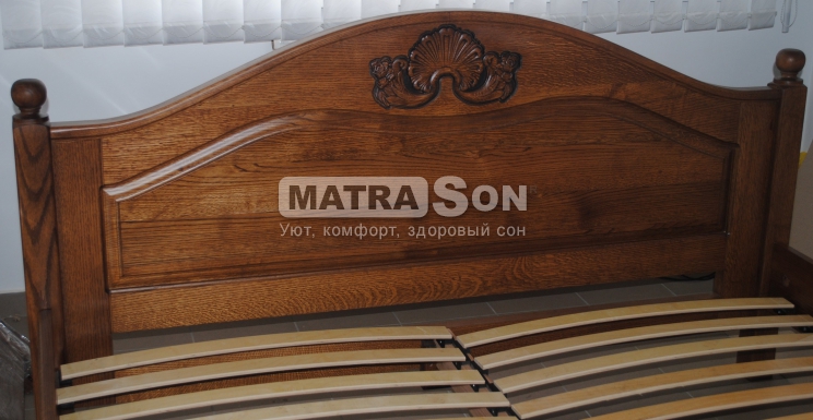 Кровать из дуба Афродита с ящиками для белья , Фото № 15 - matrason.ua