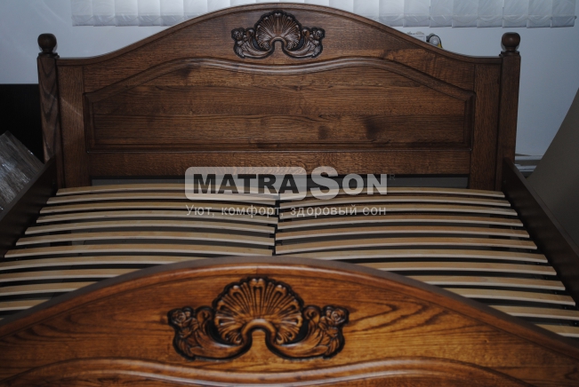 Кровать из дуба Афродита с ящиками для белья , Фото № 19 - matrason.ua