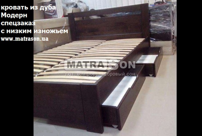 Кровать из дуба Модерн , Фото № 5 - matrason.ua