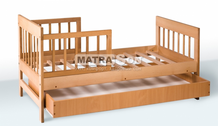 Кровать детская Бук-эконом с ящиком , Фото № 5 - matrason.ua
