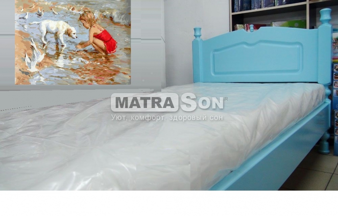 Кровать Элиза белая , Фото № 3 - matrason.ua