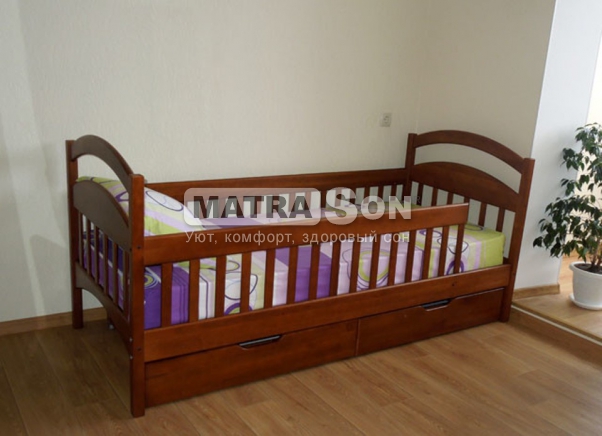 Кровать Карина буковая , Фото № 2 - matrason.ua