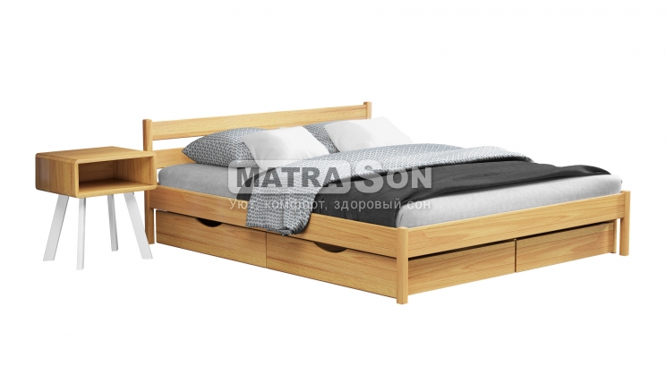Ліжко з буку ТМ Естелла Нота бене , Фото № 1 - matrason.ua