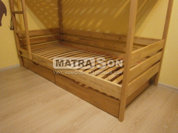 Кровать Дуэт двухъярусная, деревянная в НАЛИЧИИ , Фото № 16 - matrason.ua