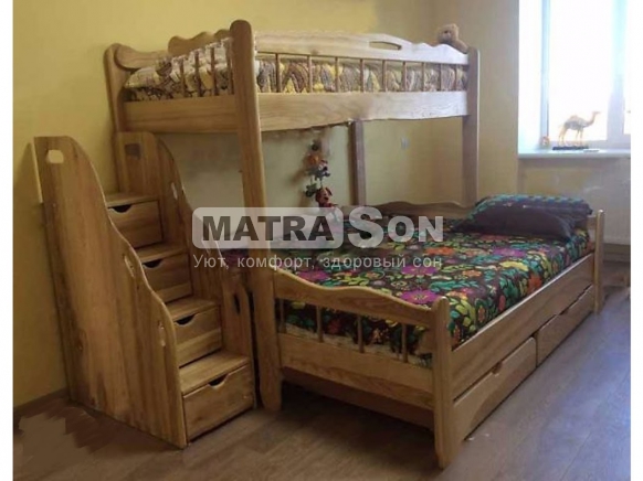 Кровать двухърусная для детей и взрослых Джунгли , Фото № 4 - matrason.ua