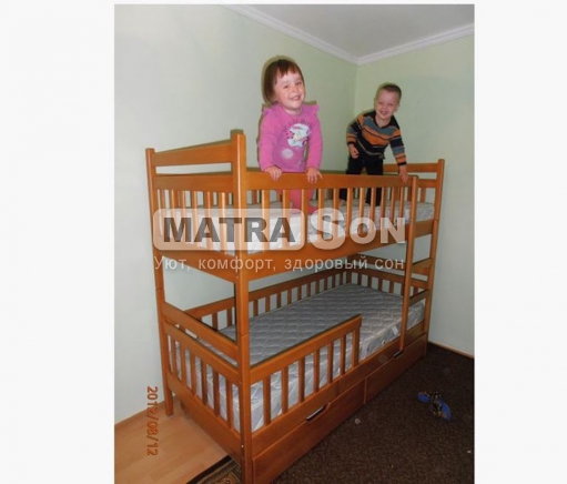 Кровать-трансформер из бука Незнайка , Фото № 5 - matrason.ua