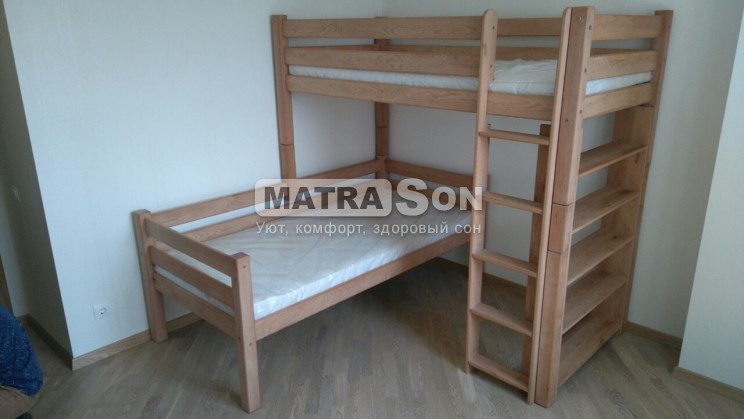  Угловая двухярусная кровать Непоседы , Фото № 10 - matrason.ua