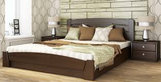Ліжка з натуральної деревини
